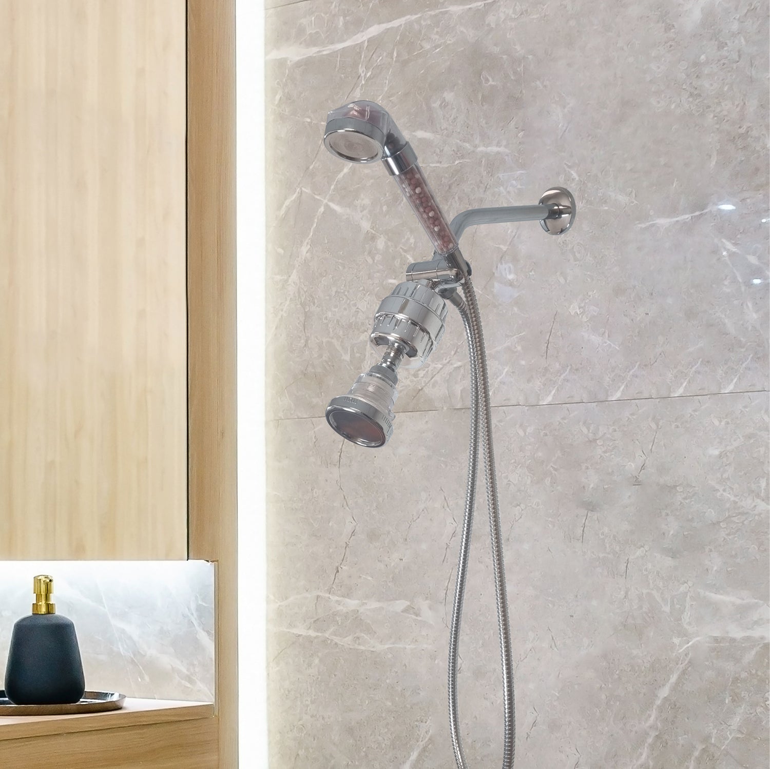 MineralSstream ™ LED iyonik duş başlığı