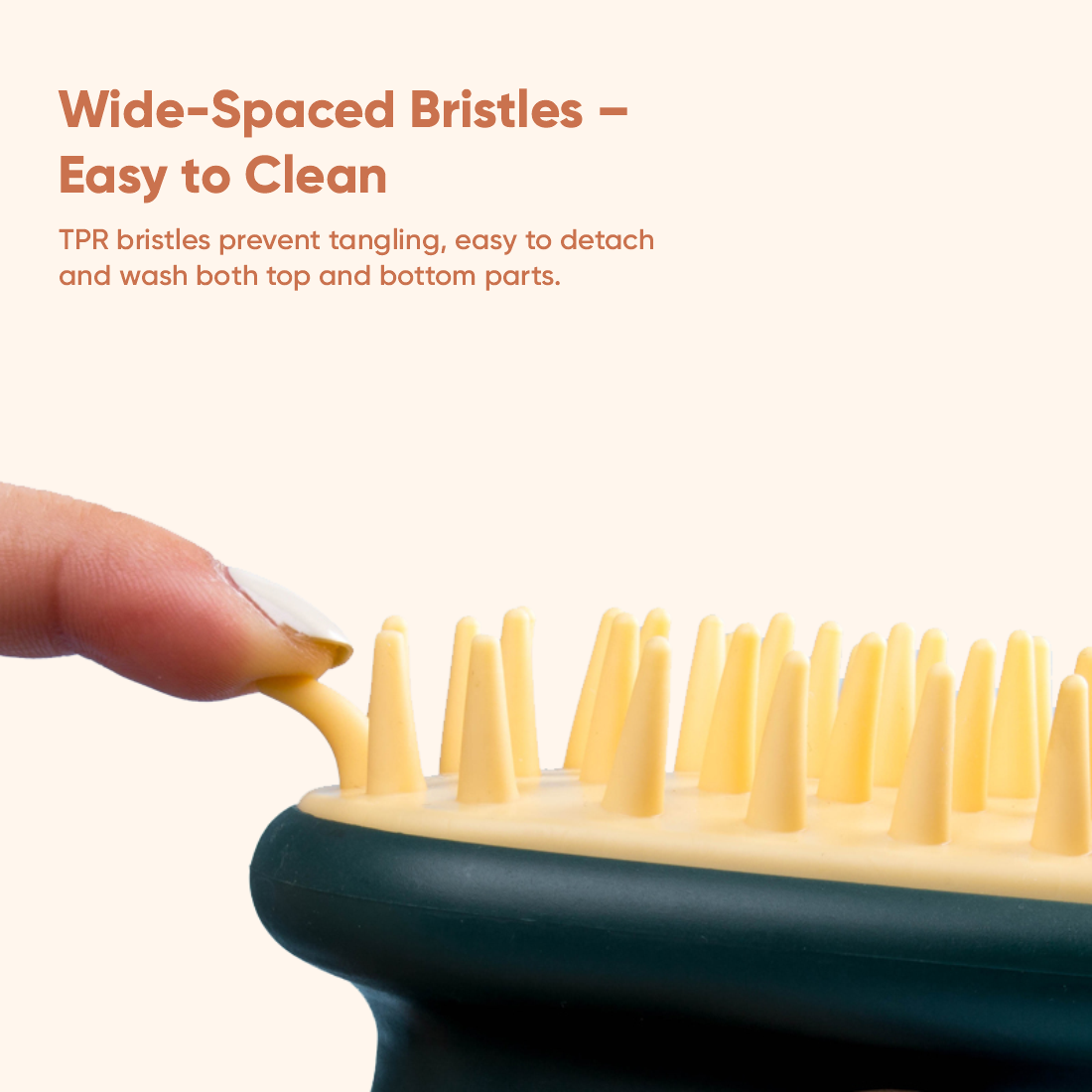 Duş kafa derisi masajı