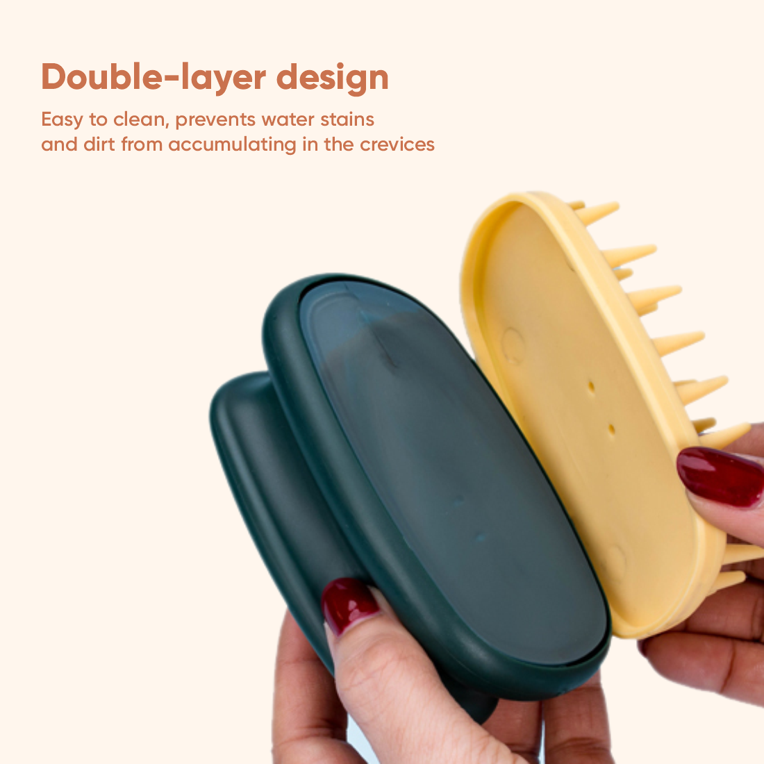 Duş kafa derisi masajı