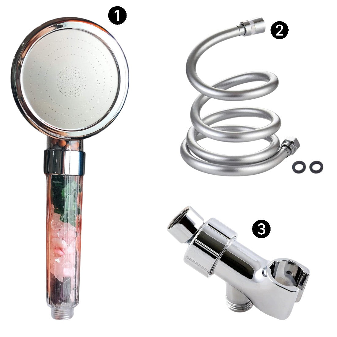 MineralStream ™ Çakra Duş Başlığı