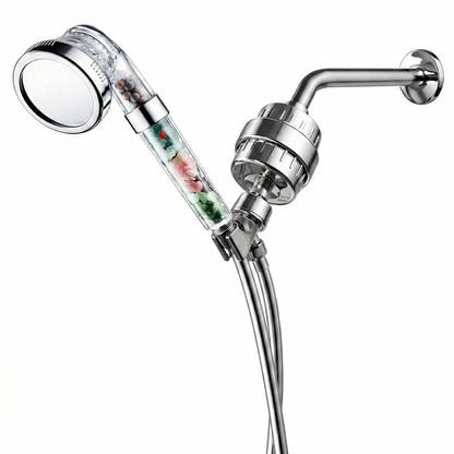 Chakra Showerhead Complete Shower Kit