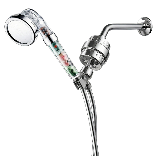 DOUBLE FILTRATION, COMPLETE SHOWER SETUP