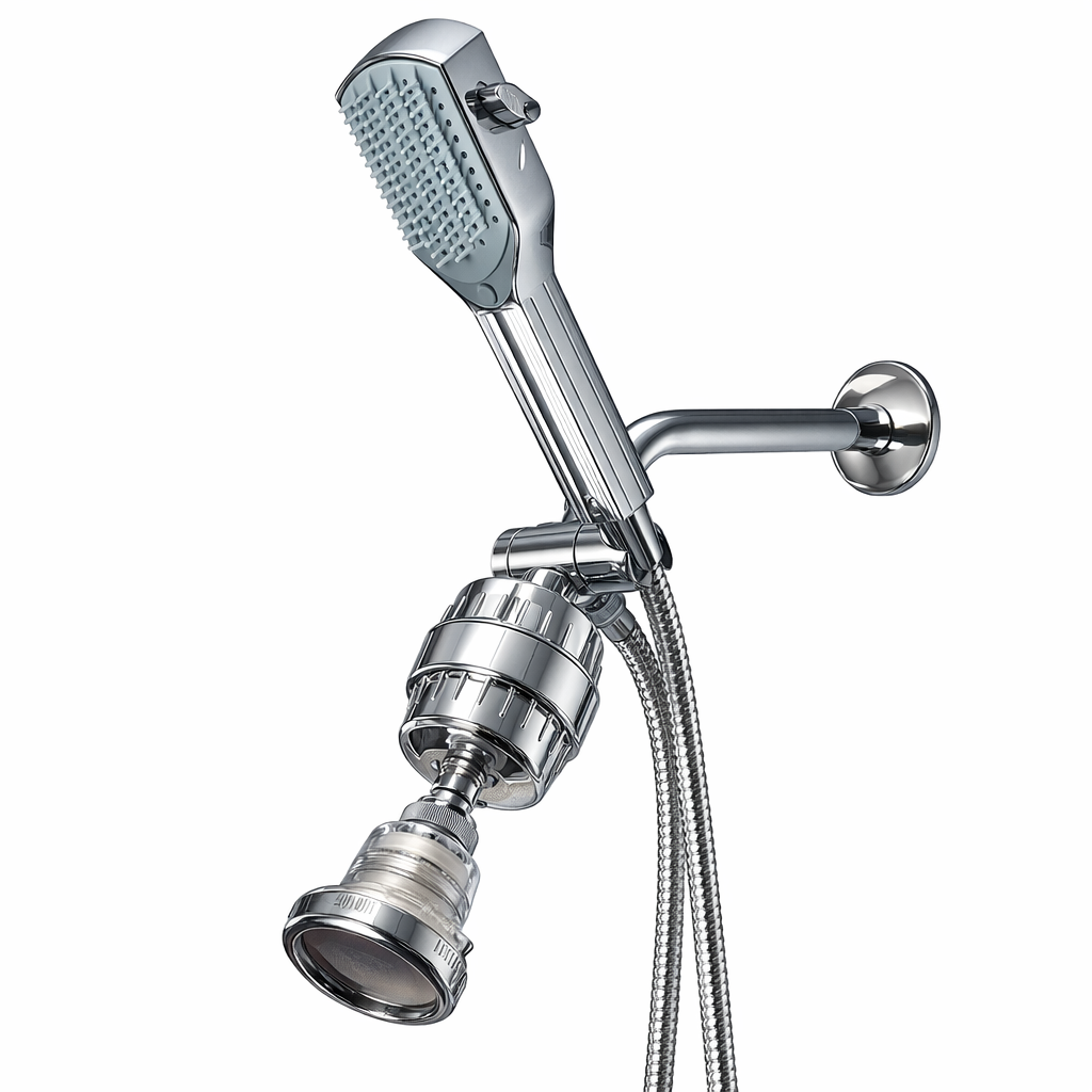 Detangler Chrome Çift Duş Sistemi