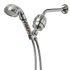 MineralStream Ionic Shower Head 2.0 complete kit with shower head, stainless steel hose and bracket