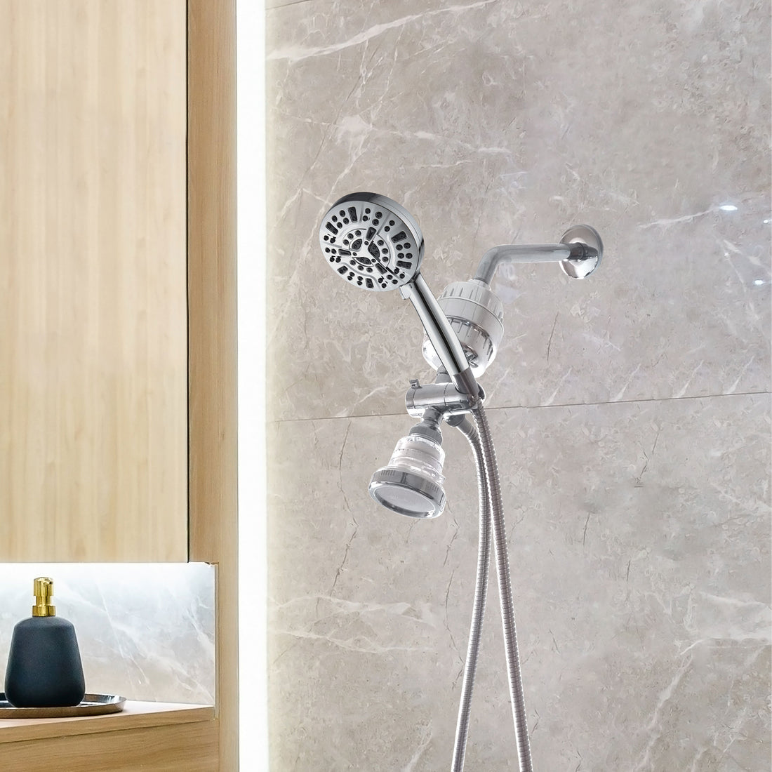 Luxe 10 Mod Çift Duş Sistemi