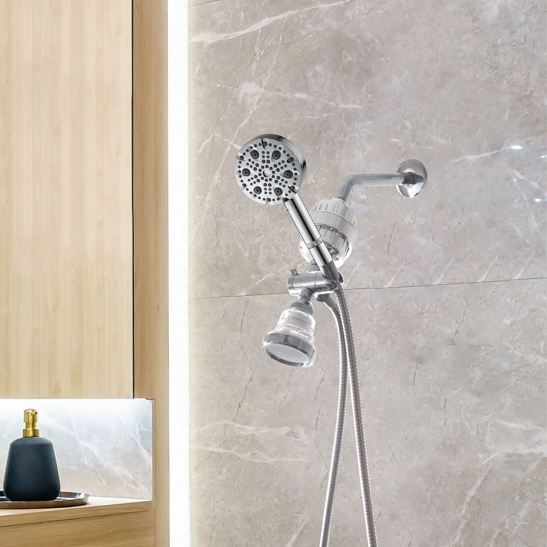 Luxe 9 Mod Çift Duş Sistemi